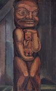 Emily Carr Totem Mother Kitwancool oil painting picture wholesale